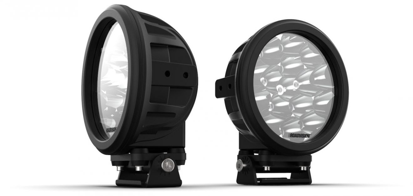 Roadvision LED Driving Light 5" D Series Spot Beam 932V 9 x 5W LEDs 45W 3375lm IP67 with Clear