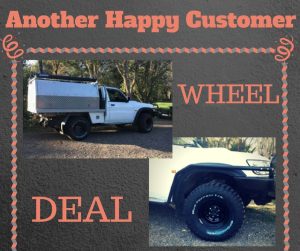 Customer ride wheel deal